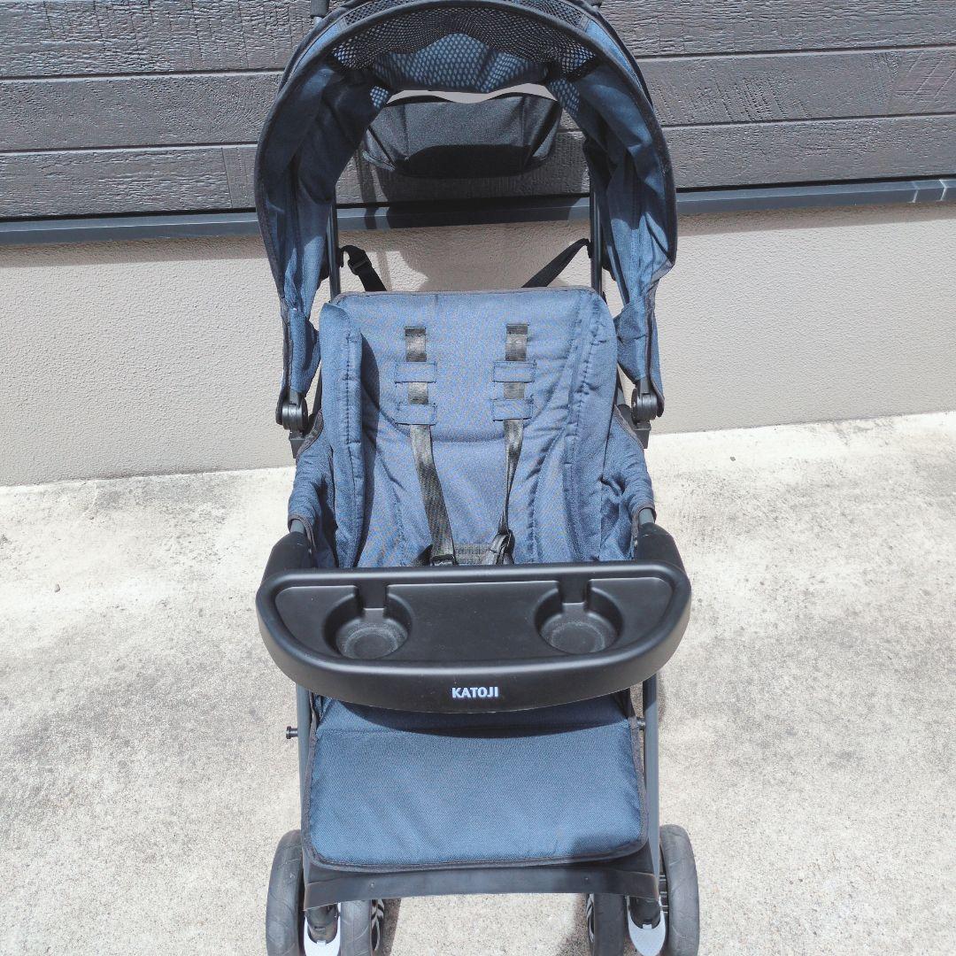 *mika*　KATOJI カトージ ベビーカー 二人でゴー 2人乗り