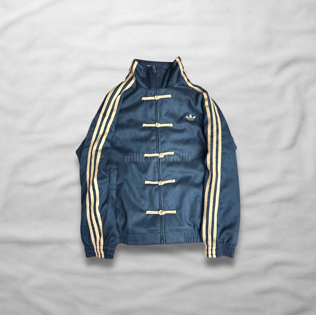 中国限定 adidas 蛇年チャイナトラックジャケット スウェードSサイズ