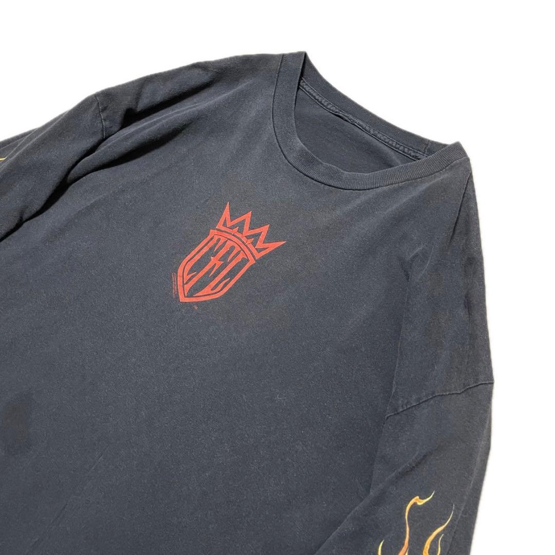 D*D様 00s WEST COAST CHOPPERS フレイム ロンT ブラ