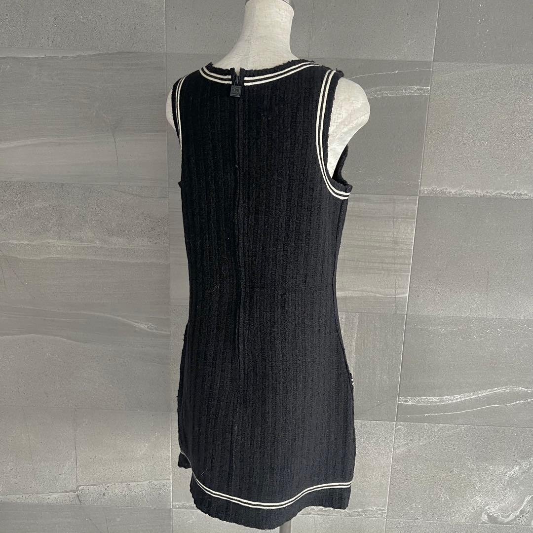 未使用　CHANEL シャネル　ジャンバースカート　ワンピース