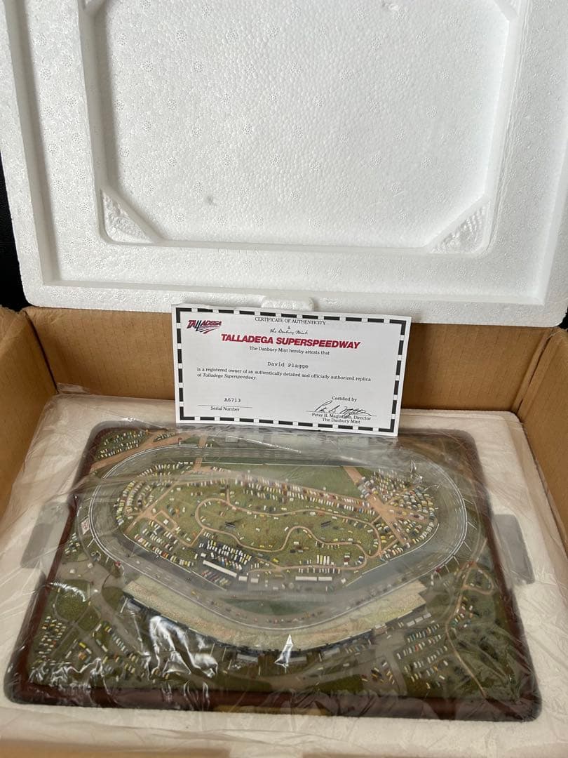 激レア/絶版★ ダンバリーミント タラデガ スーパースピードウェイ ジオラマ ★