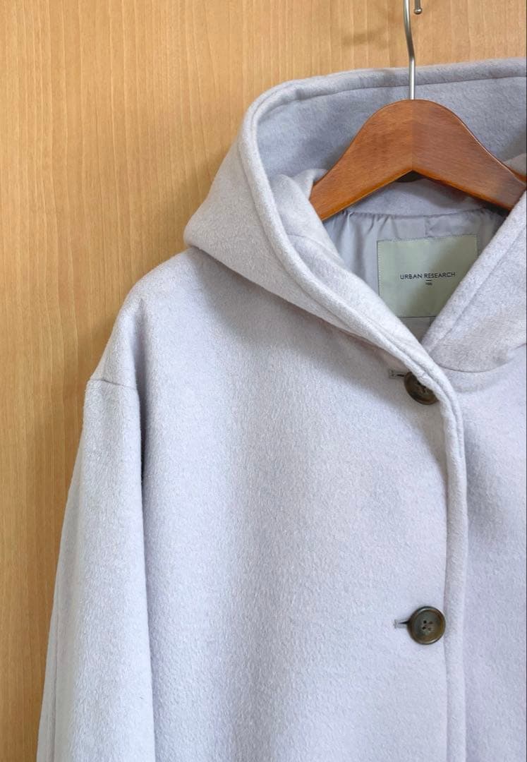 ☆ピンキー☆ アーバンリサーチ　オーバーフードコート　フリーサイズ