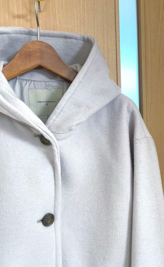 ☆ピンキー☆ アーバンリサーチ　オーバーフードコート　フリーサイズ