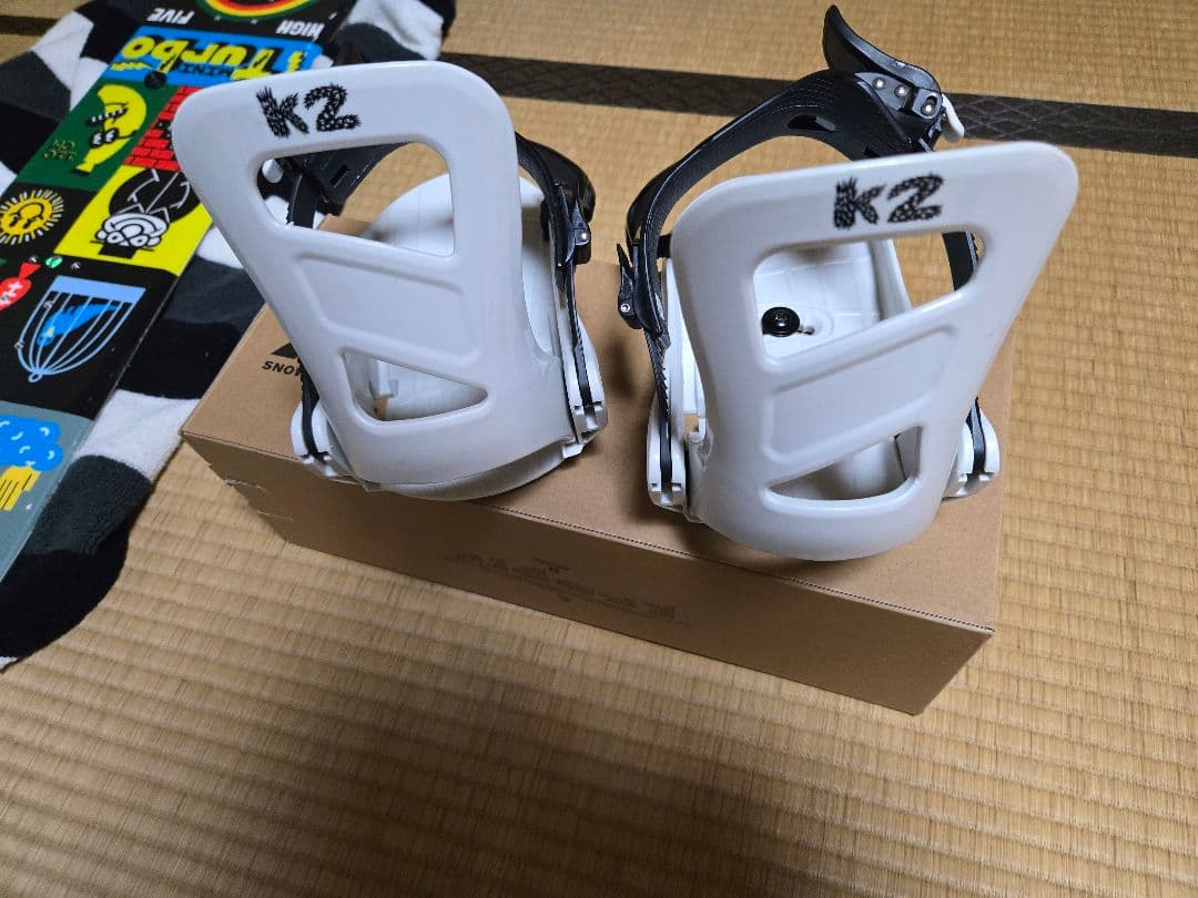 K2 ミニターボ　キッズ　スノーボード　キッズスノーボードセット　バインディング