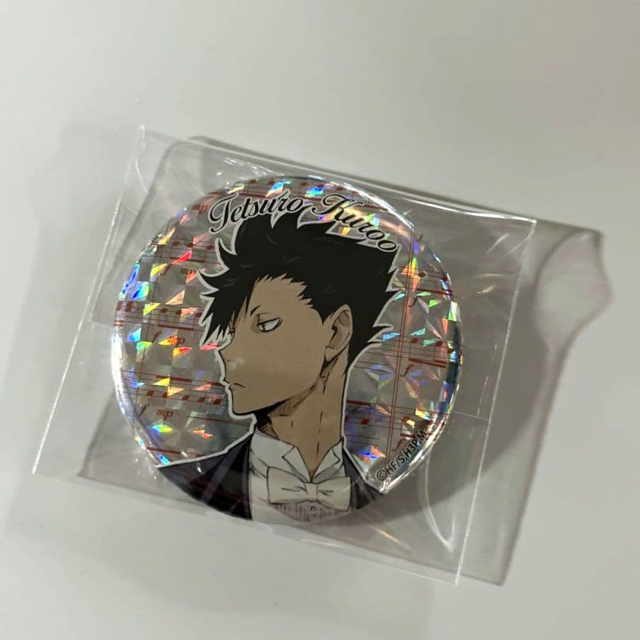 ハイキュー　コンサート　2018 缶バッジ　黒尾鉄朗