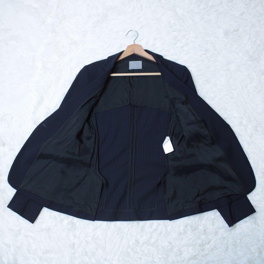 セオリーリュクス BERGMAN SUPER 120s セットアップ ストライプ