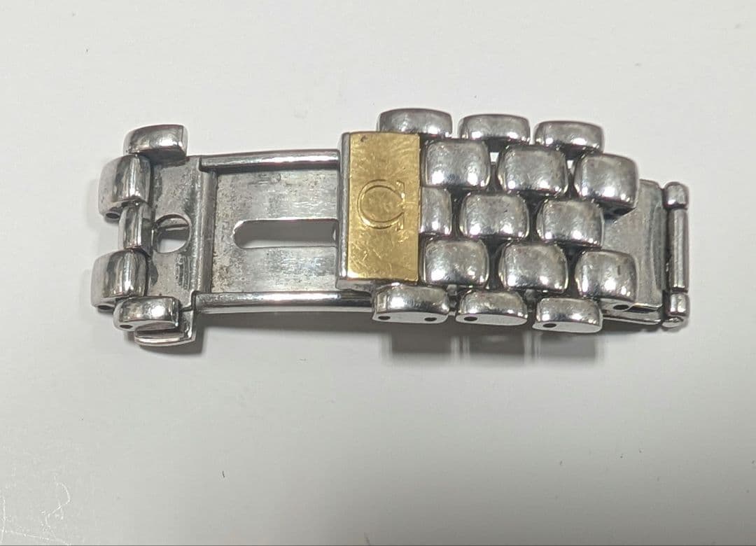 オメガ　メタルバンド　16mm　※難あり