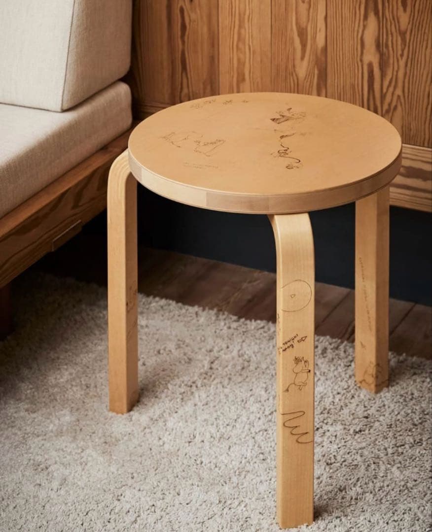 ノベルティ付き Artek Moomin Stool 60 スツール