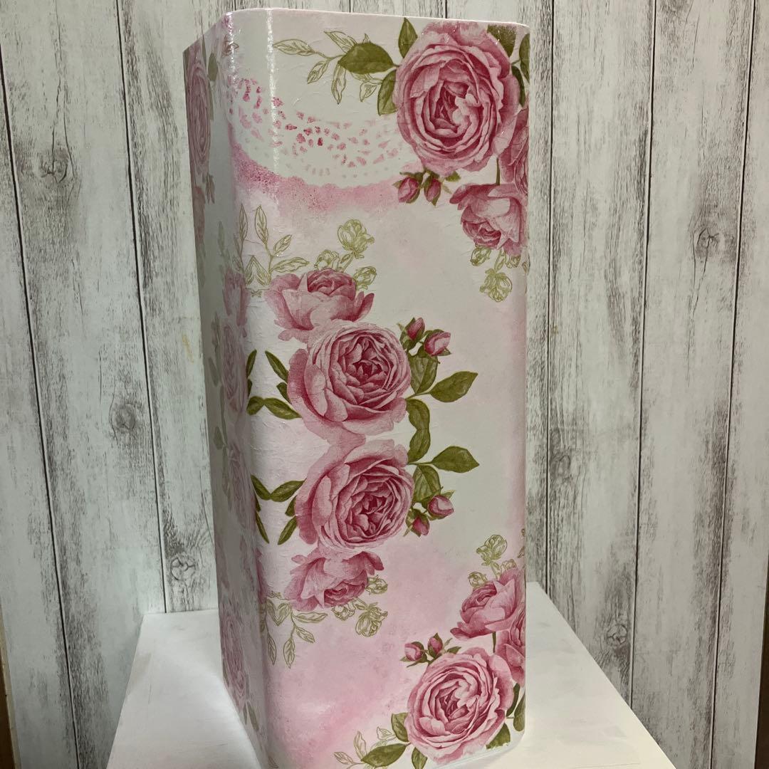 乳がんパッド　Lサイズ　丸形　【138】 ハンドメイド　デコパージュ雑貨