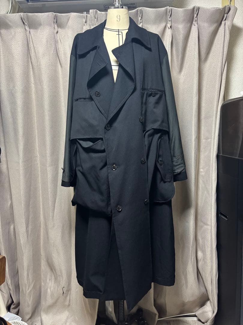 YOKE 21ssメンズ2wayコート