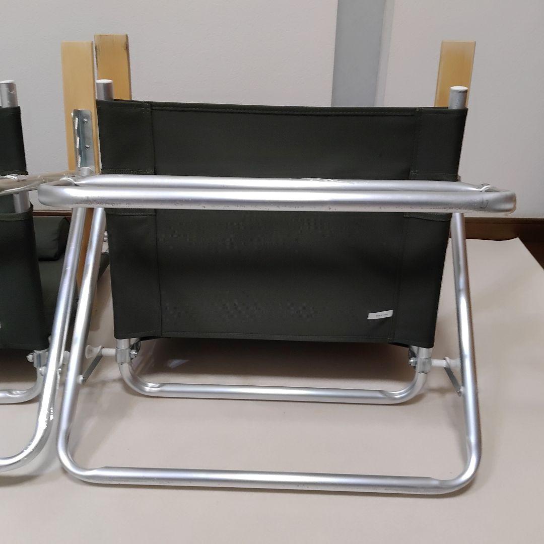 2脚セット Hilander 折りたたみリクライニングチェア ハイランダー