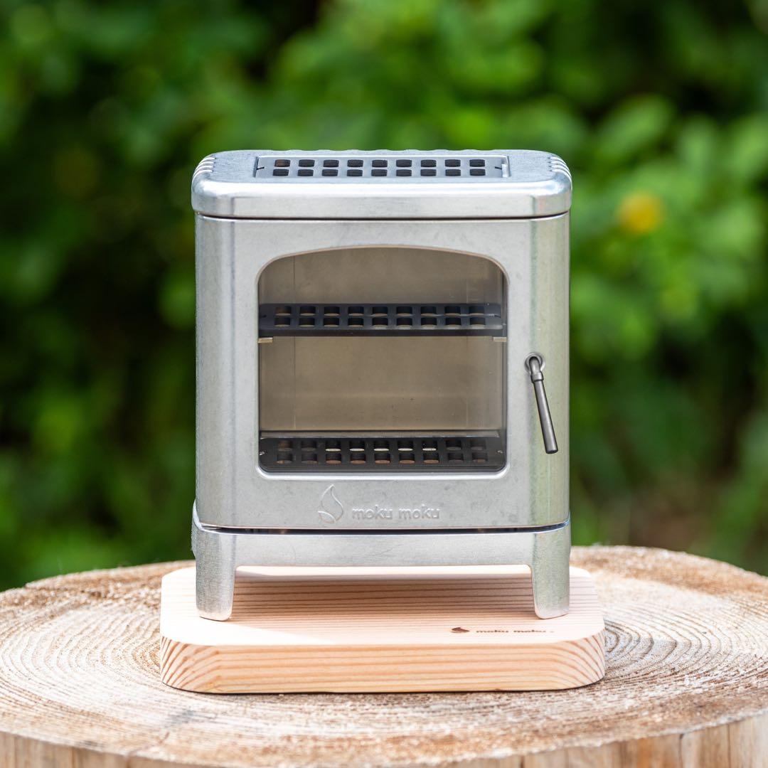 mokumoku ちいさなまきストーブコンロ 日本製 ミニ薪ストーブ 調理/癒し