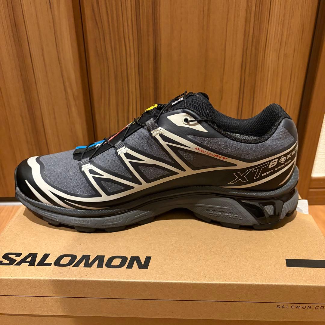 Salomon XT-6 GORE-TEX \"Black/Ebony/Luna…