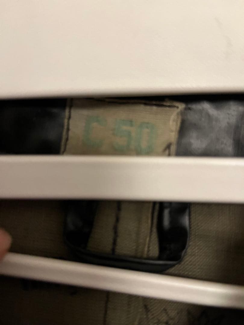 スウェーデン軍　ブラック レイン　トレンチコート