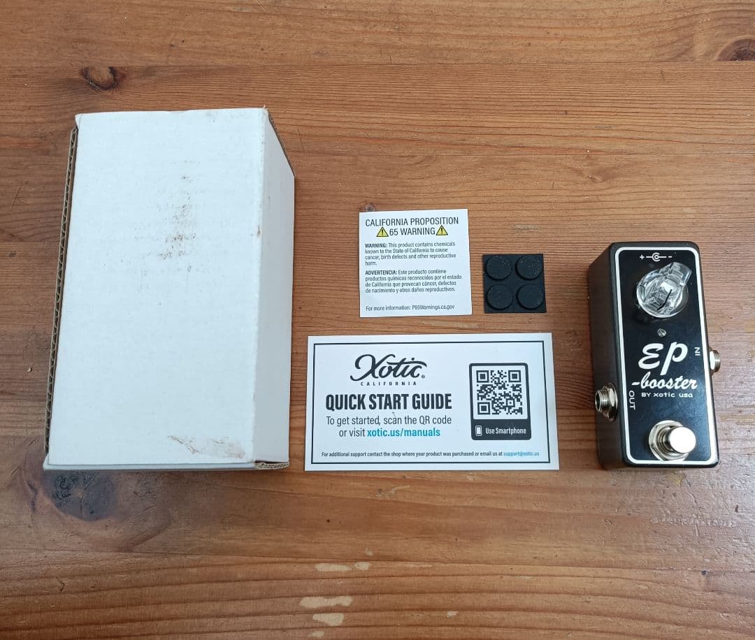 ギター Xotic EP-Booster booster