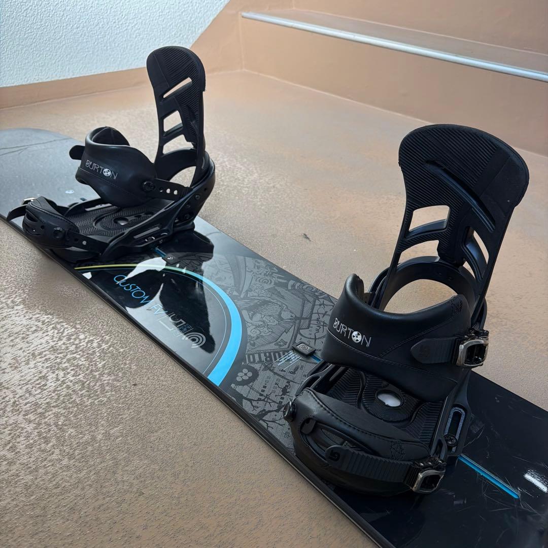 大人気万能ボード！ BURTON CUSTOM FV 151 ダブルキャンバー！