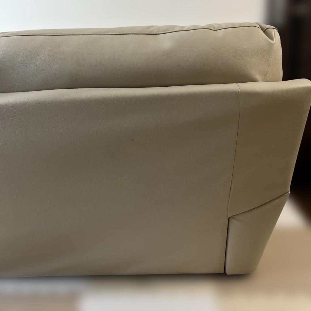 ニトリ　2人掛けソファ　Nシールドビット ３KD ベージュ