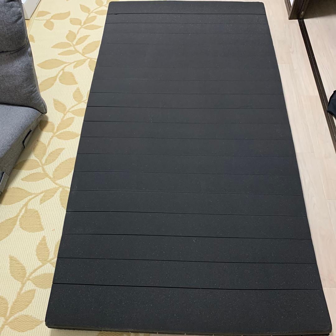 西川 Air Si H エアー ハード マットレス シングル 9cm ブラック