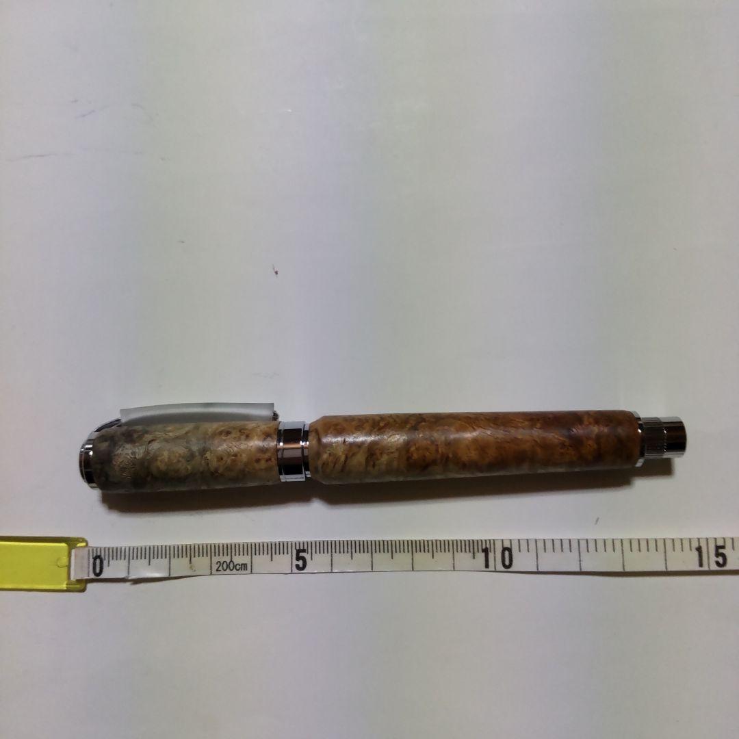 アノニシノマス品こぶた工房 万年筆 花梨特上瘤杢