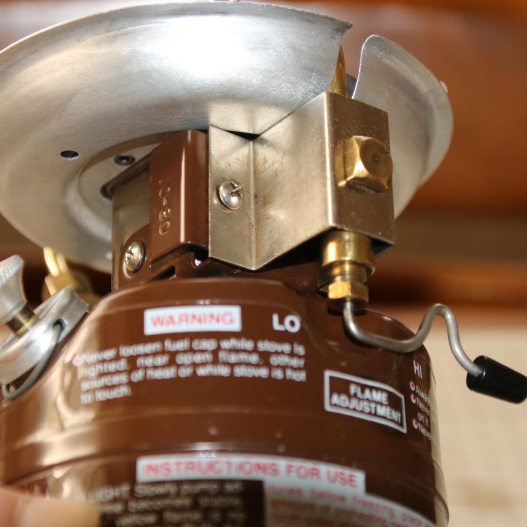 値下げ　美品　希少　ヴィンテージ　コールマン 400 茶ピーク１　No.41