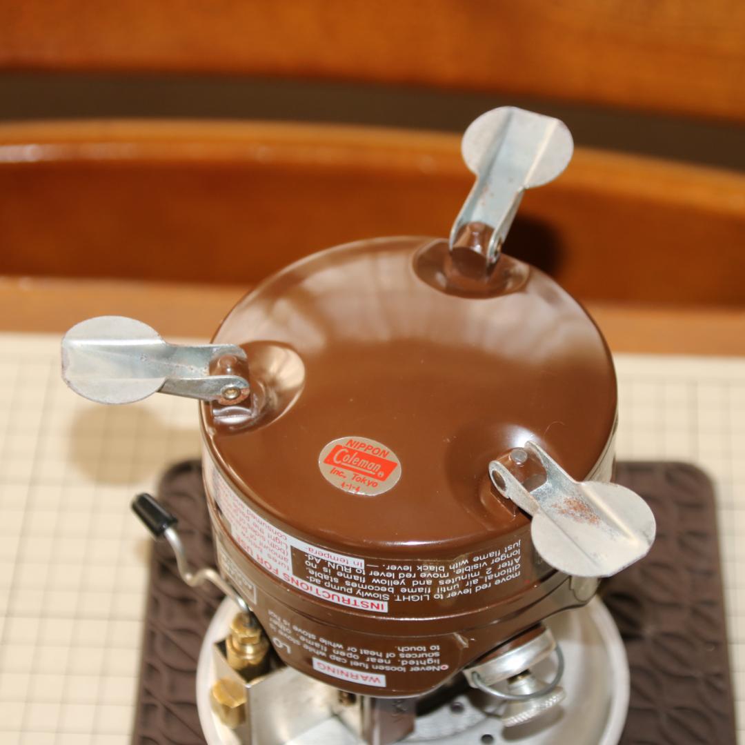 値下げ　美品　希少　ヴィンテージ　コールマン 400 茶ピーク１　No.41