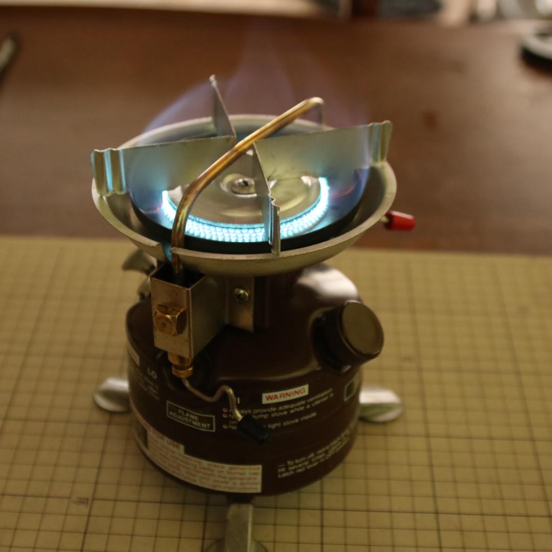 値下げ　美品　希少　ヴィンテージ　コールマン 400 茶ピーク１　No.41