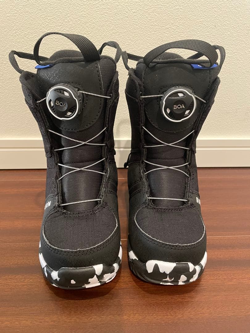 BURTON 子ども用スノーボードブーツ BOAシステム 超美品 18.5cm
