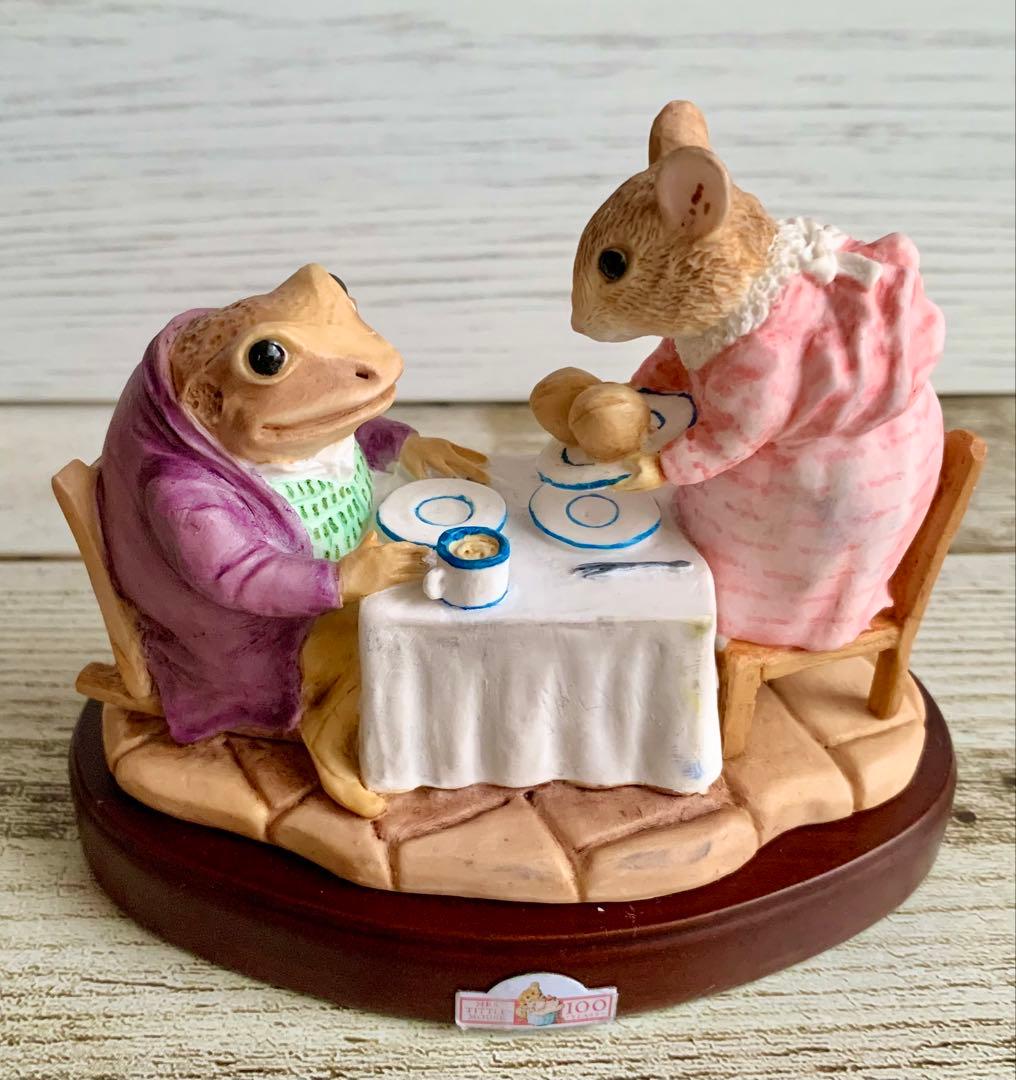 野ねずみのチュウチュウおくさん 100周年記念限定フィギュリン ピーターラビット