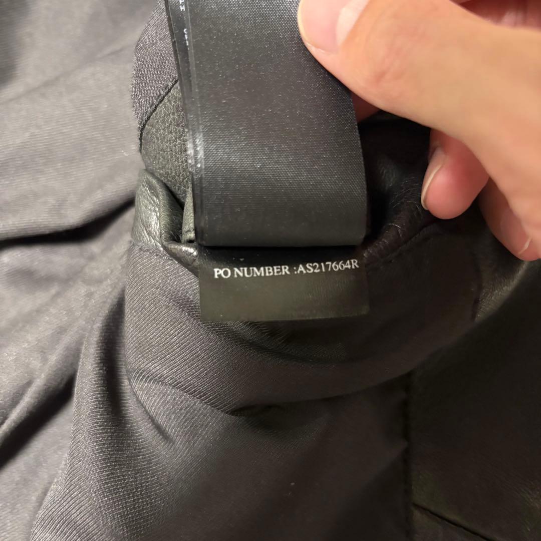 極美品　ALLSAINTS オールセインツ　本革　ライダース　ブラック　ダブル