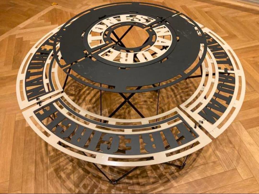 センターサークル＆オクタゴンサークルセット　ネイチャートーンズ　テーブル