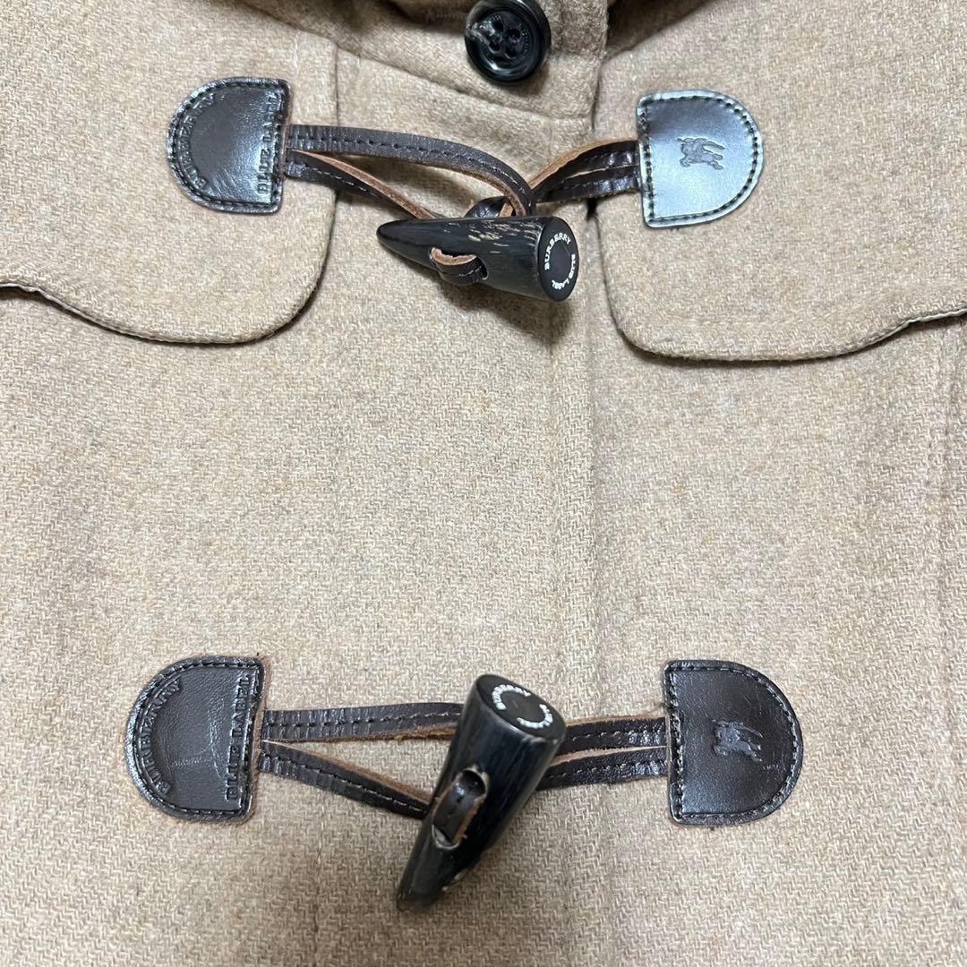 【美品】バーバリーブルーレーベル　ダッフルコート　Aライン　ホースマーク　L