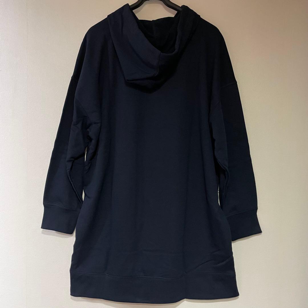 【新品】トミーヒルフィガー　ワンピース　 L 濃紺　ロゴ