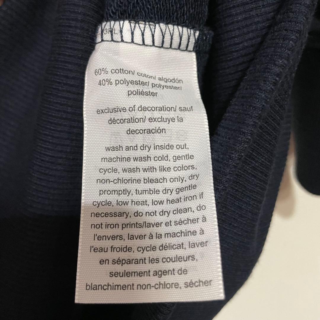 【新品】トミーヒルフィガー　ワンピース　 L 濃紺　ロゴ