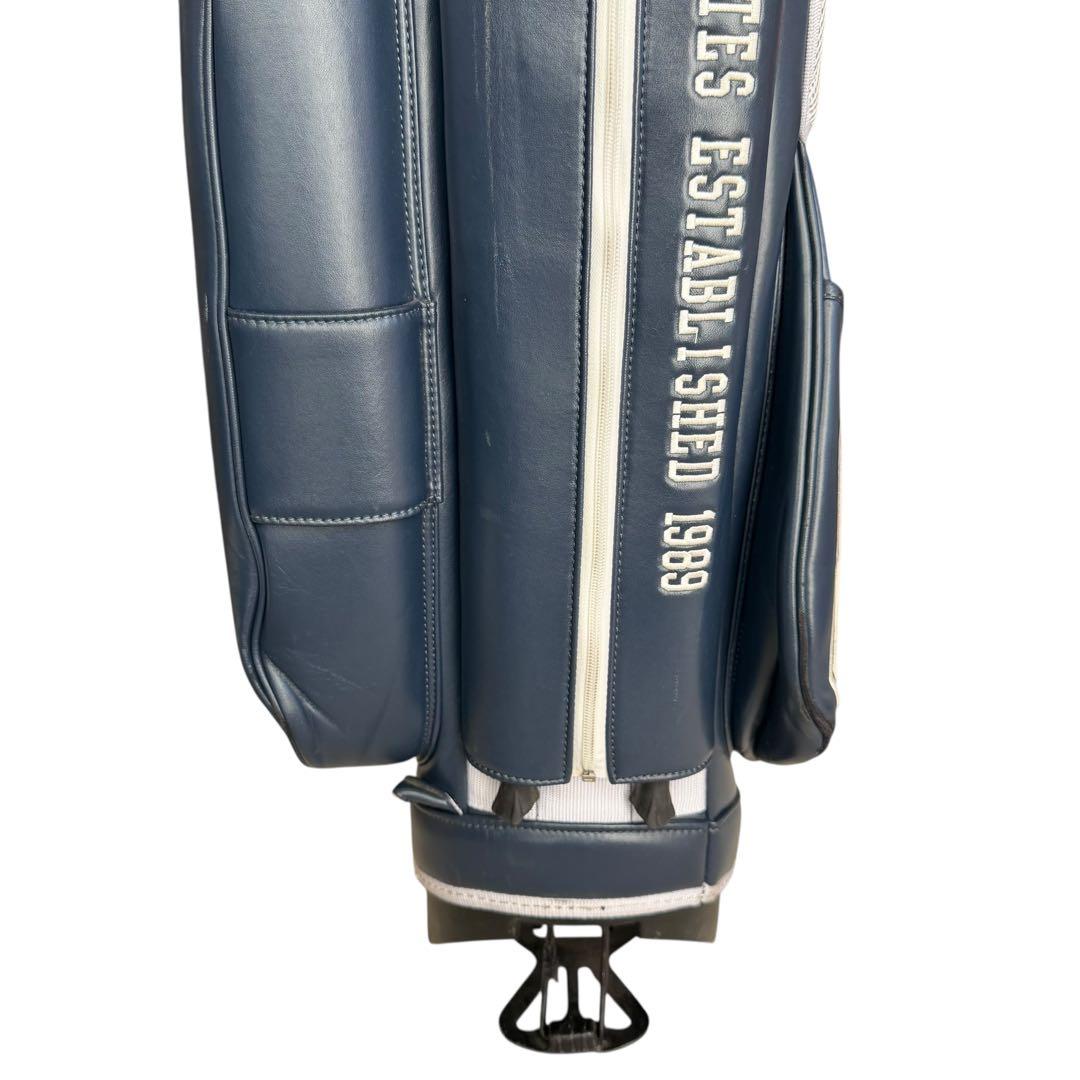 パーリーゲイツ キャディバッグ ネイビー 軽量 2WAY 希少 123-33