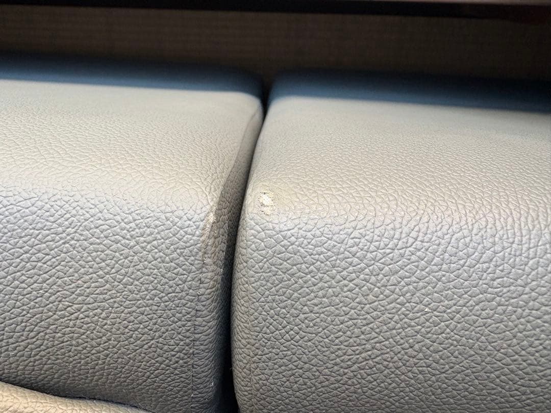 ニトリ 大型カウチソファ グレー