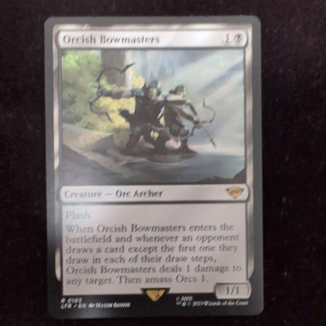 MTG オークの弓使い　英語版　4枚セット