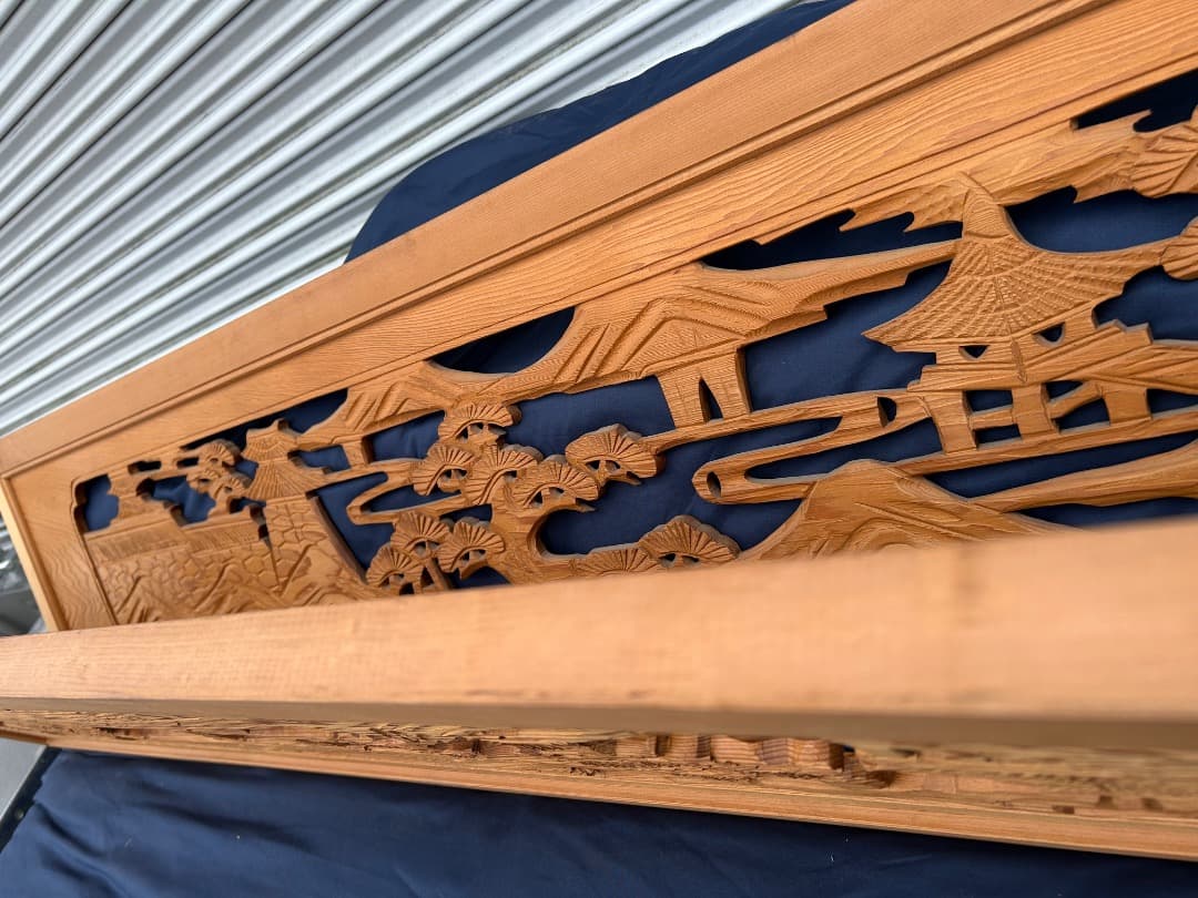 【中古品】 欄間 2枚