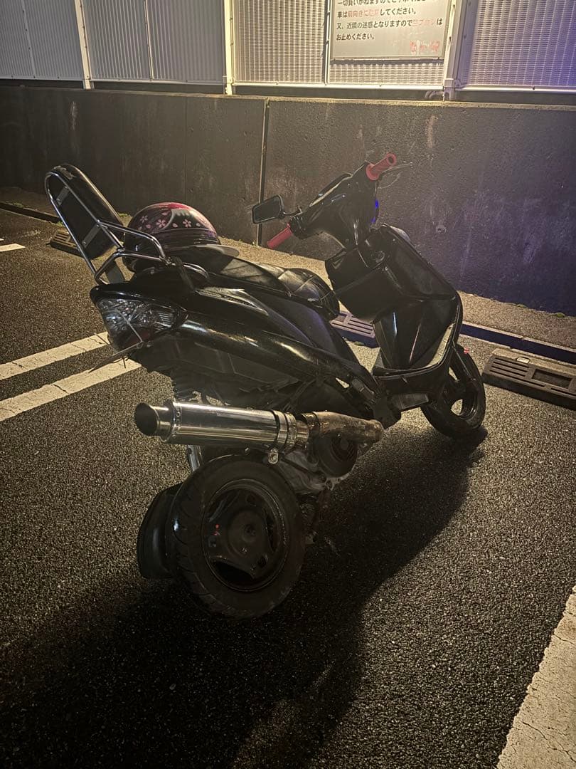 アドレスv125g インナー 黒色（ラメ入）