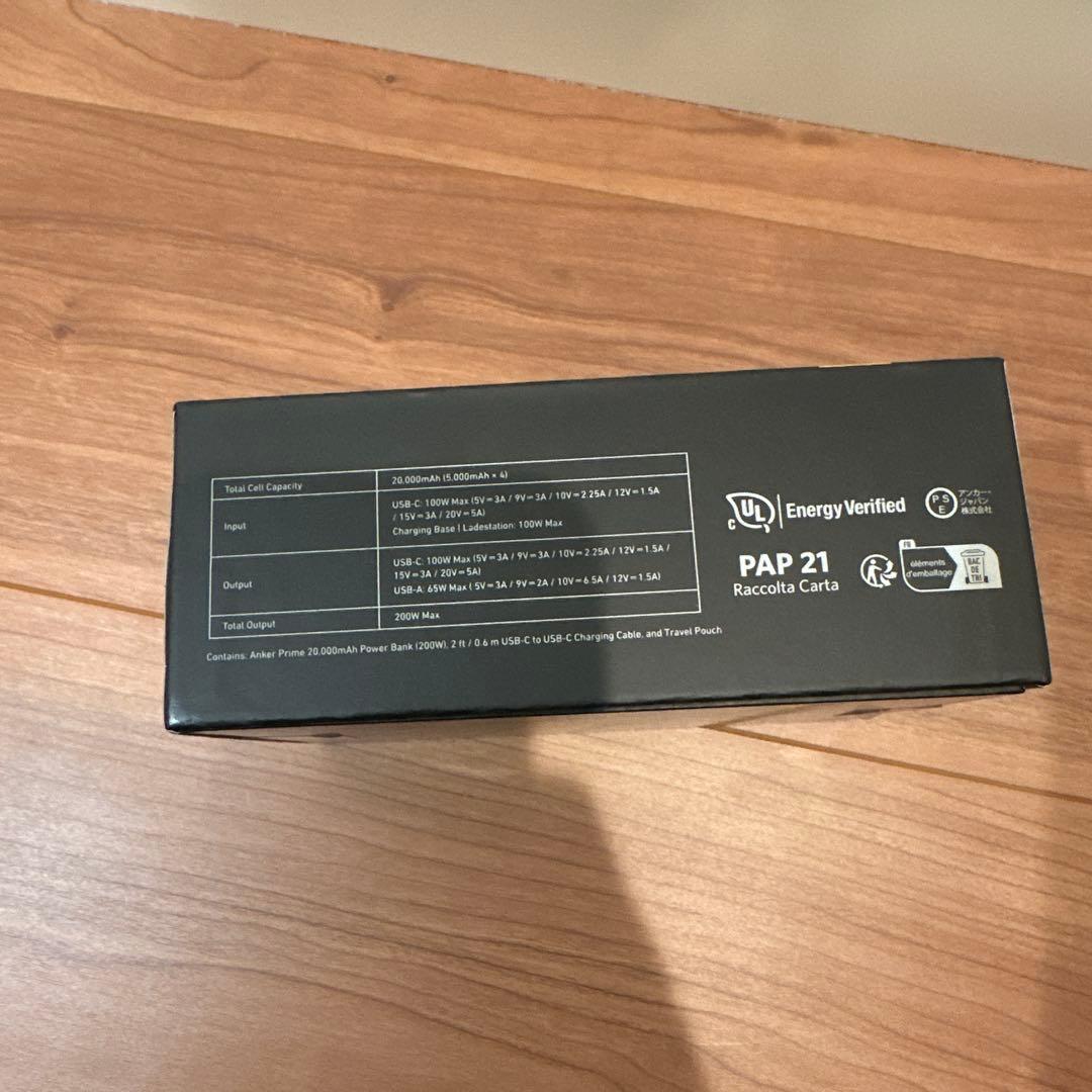 スマホアクセサリー Anker Prime 20,000mAh Power Bank