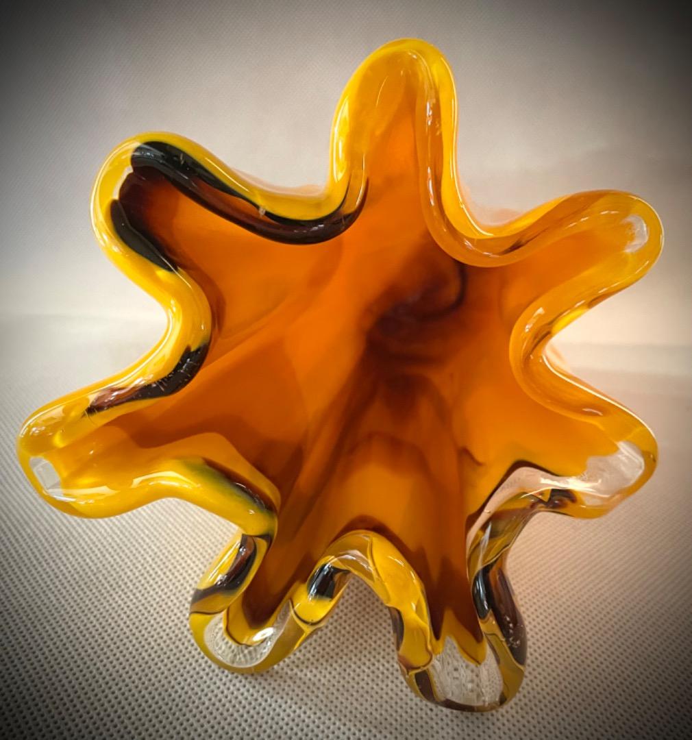 イタリア ガラス 花瓶