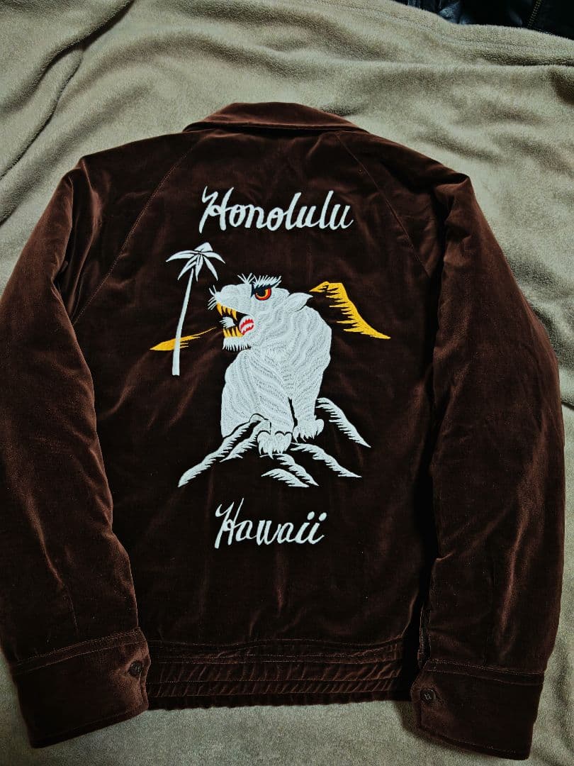 PIG ROOSTER 美品 別珍 虎ワシ スカジャン vintage