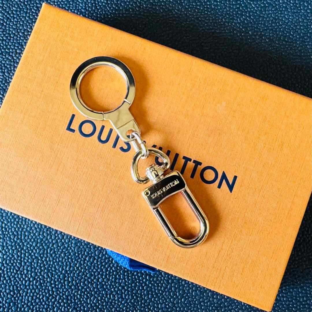 LOUIS VUITTON ゴールド アノクレ キーホルダー キーリング 極美品