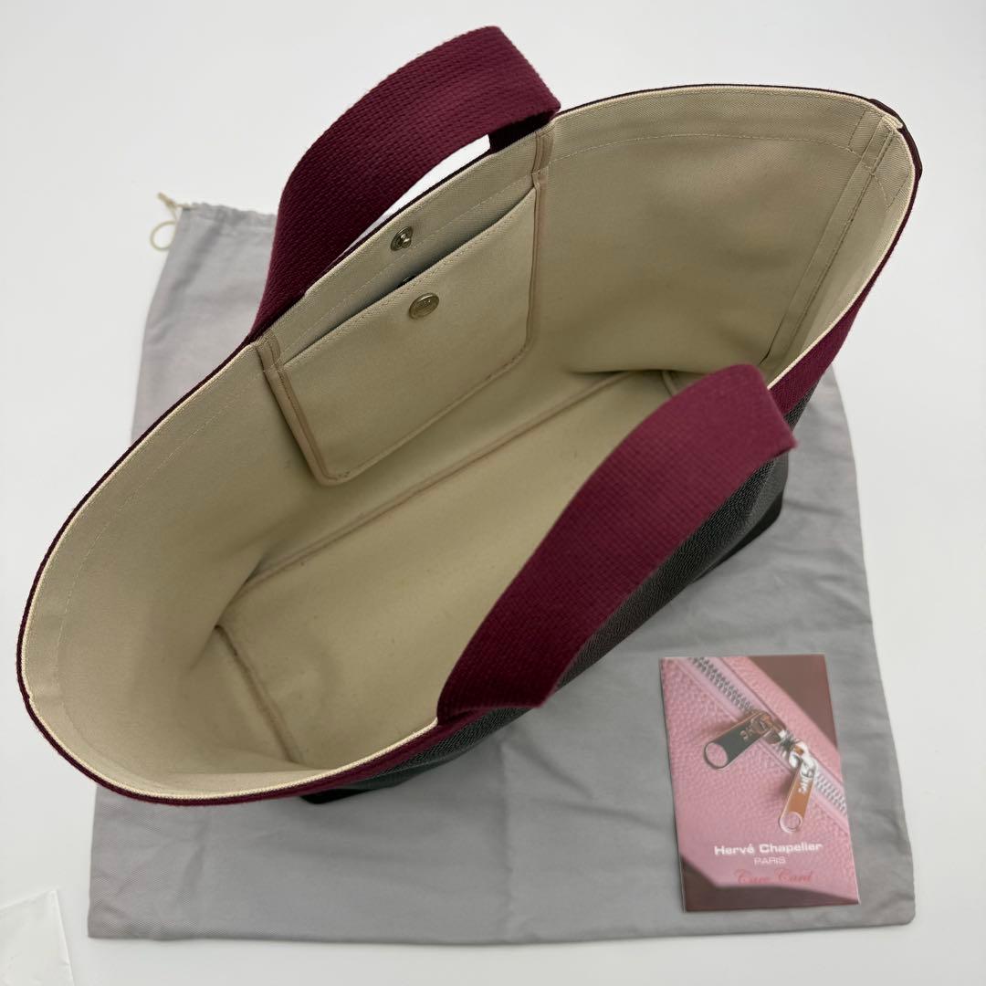 エルベシャプリエ 705GP コーテッドキャンバス スクエアトートバッグ