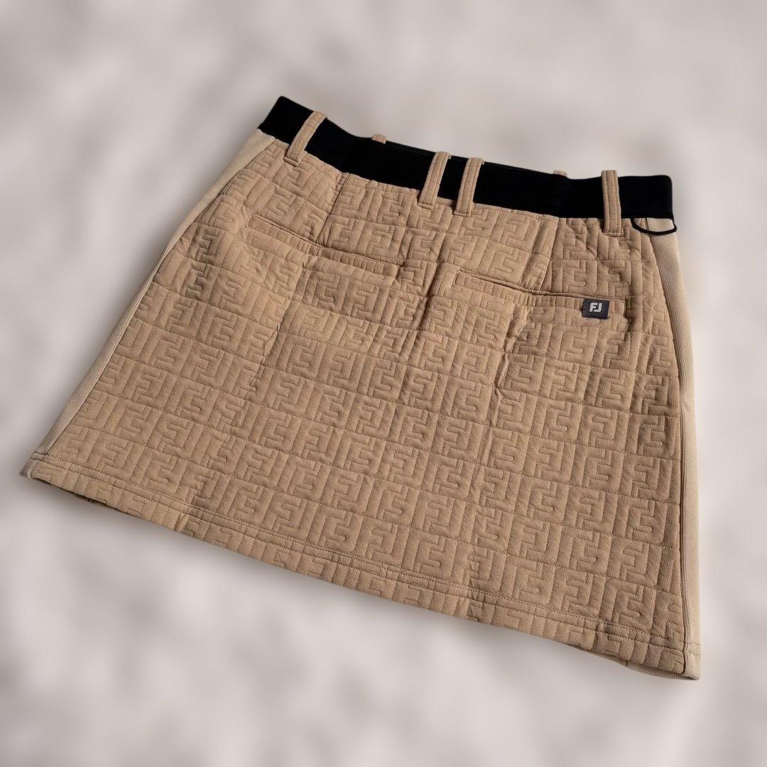 FOOTJOYフットジョイ　レディースゴルフウェア 上下セットM ベージュ