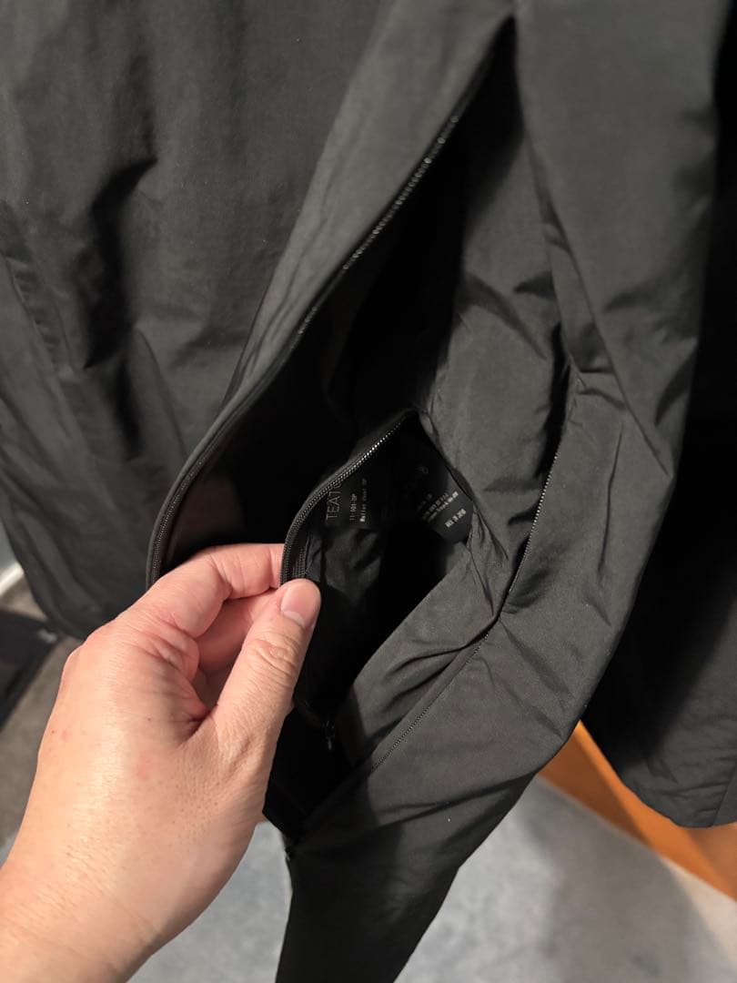 ジャケット・アウター [TEATORA] WALLET COAT - dual point BLACK