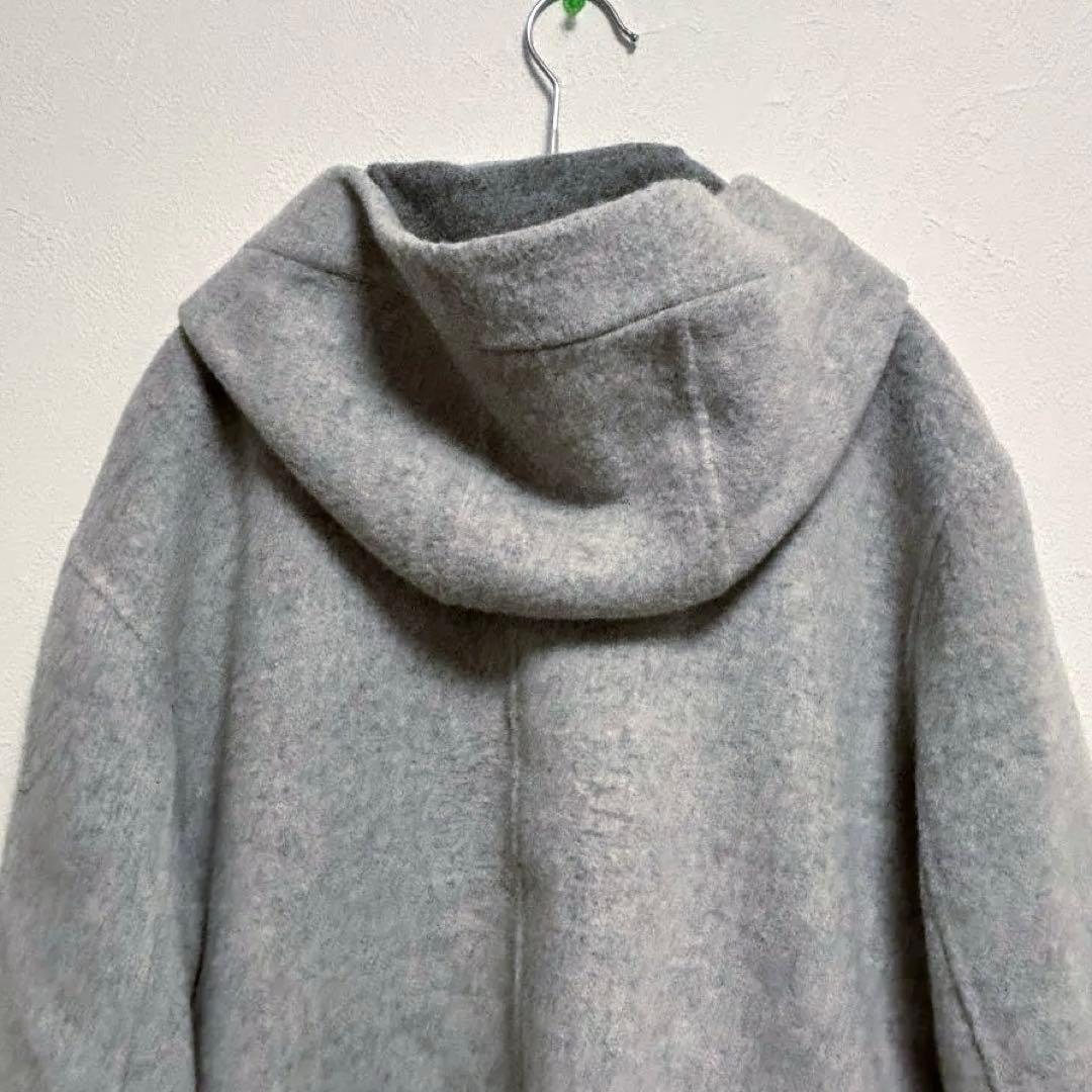 マッキントッシュロンドン グレー ウール ロングコート