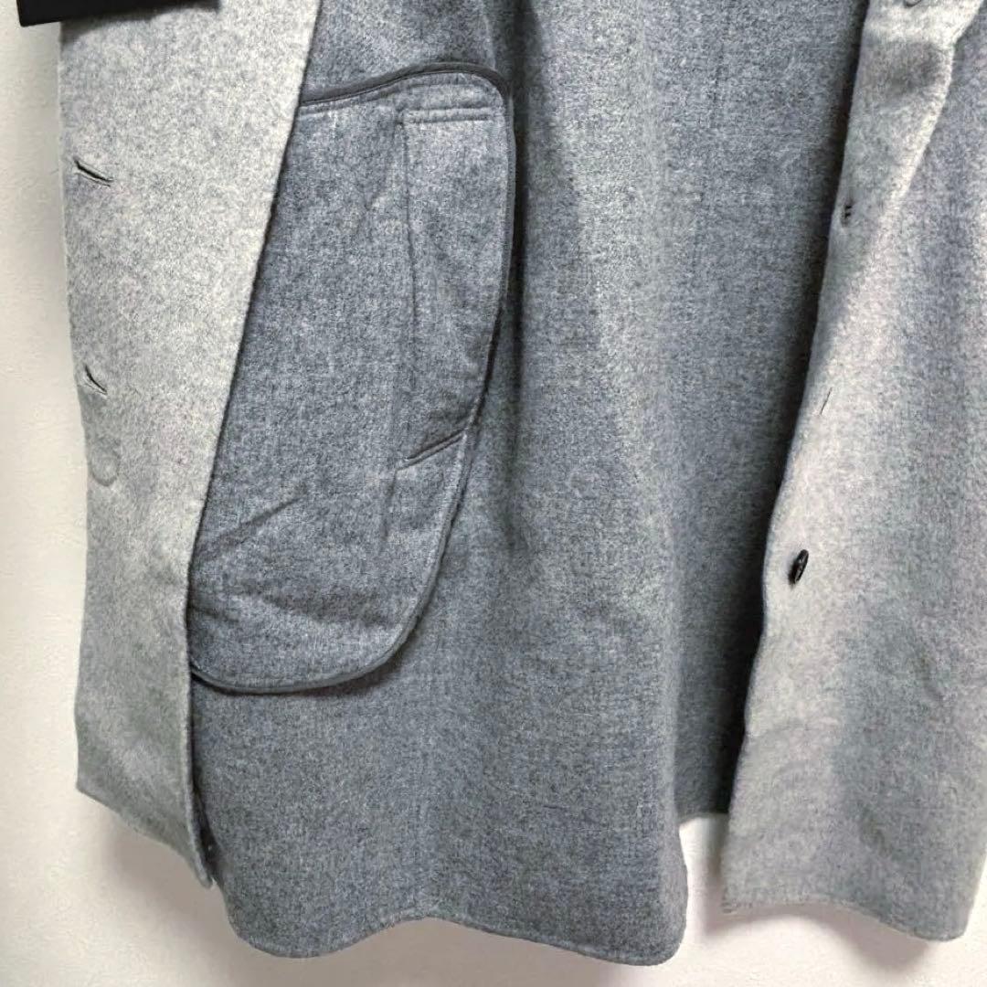 マッキントッシュロンドン グレー ウール ロングコート