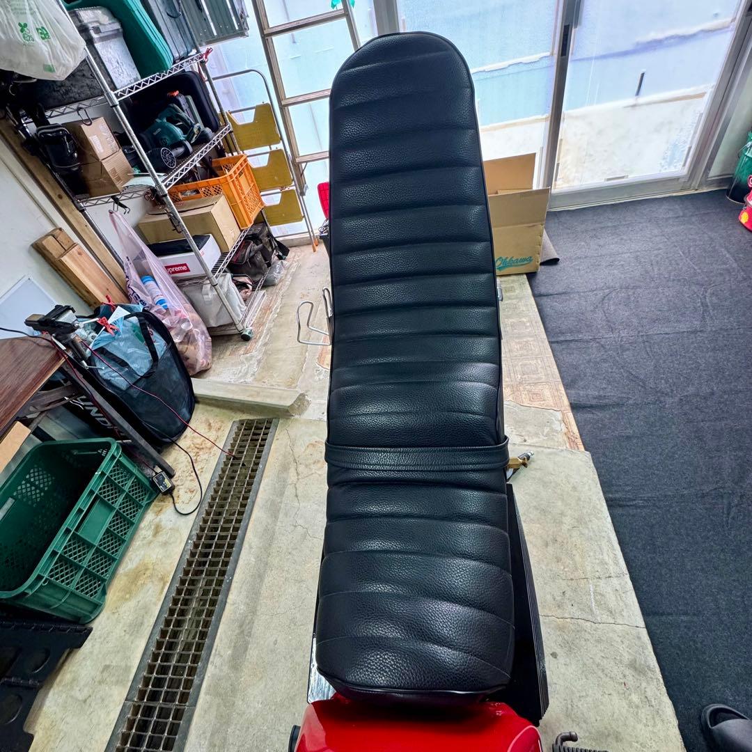 GSX250E GSX400E ザリ 三段 シート チョビ三 チョビサン