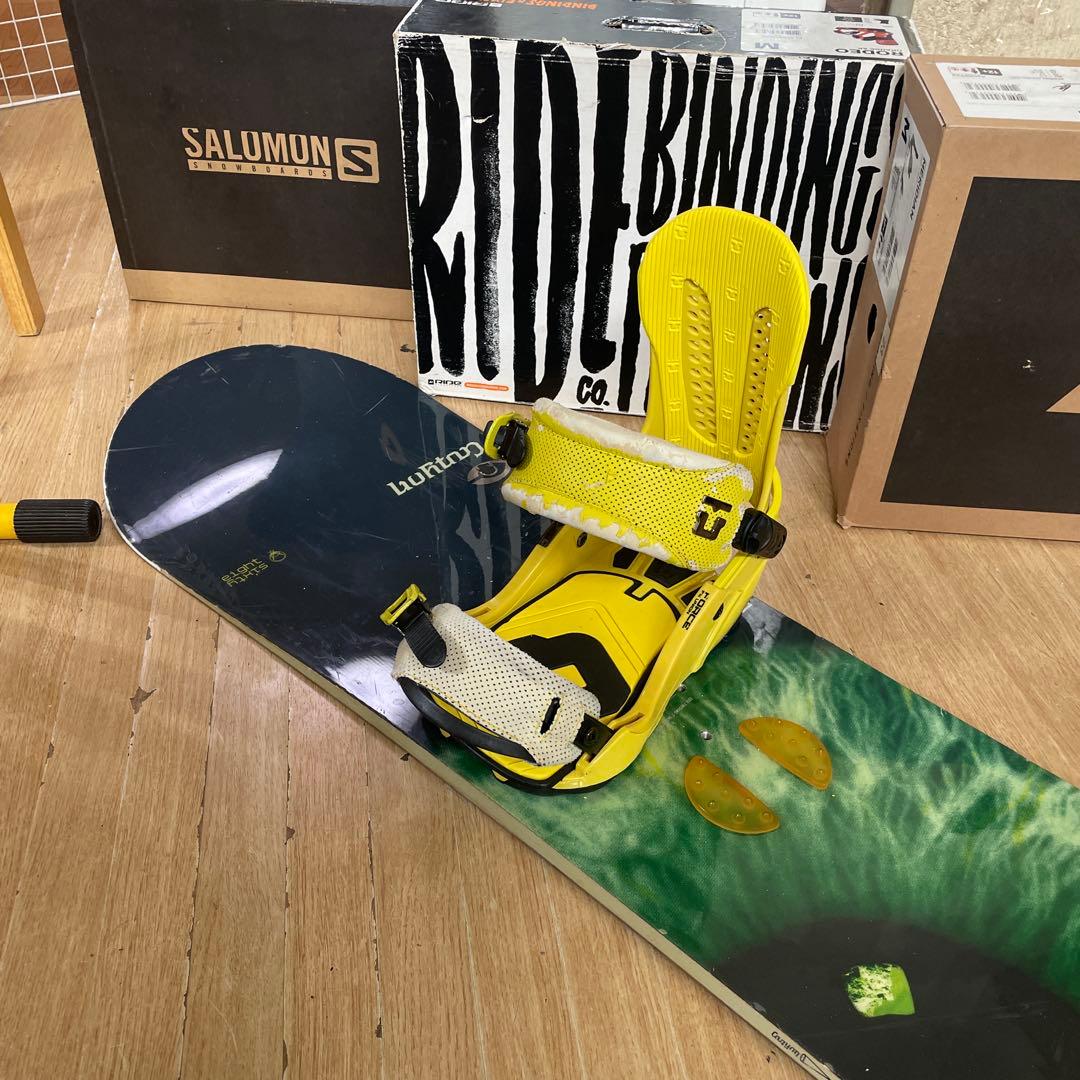 BURTON×UNION　バートン　バインディング付超希少スノーボードセット