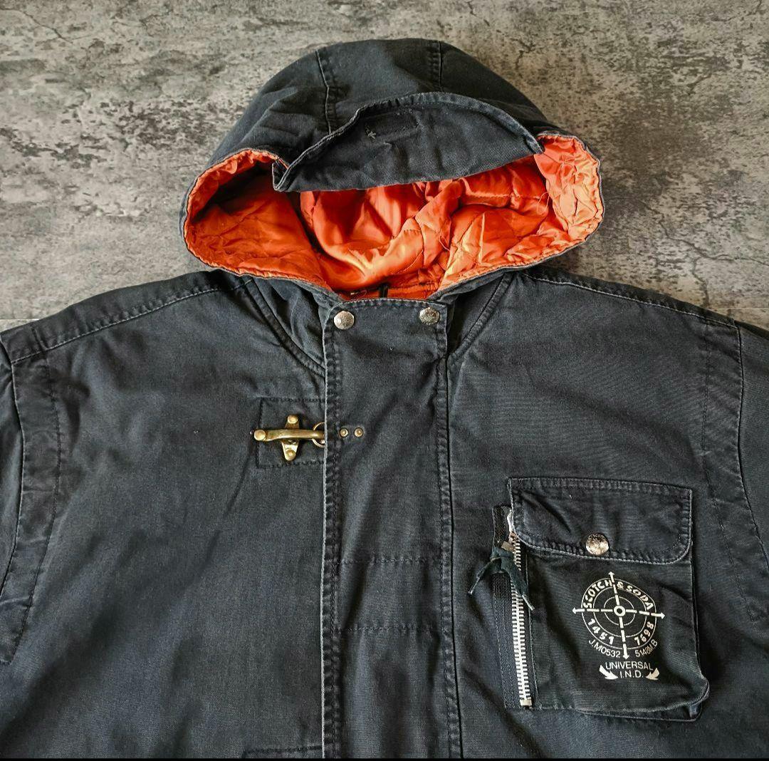 古着 90s SCOTCH&SODA 中綿 ファイアーマンブルゾン